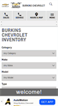 Mobile Screenshot of burkinschevy.com
